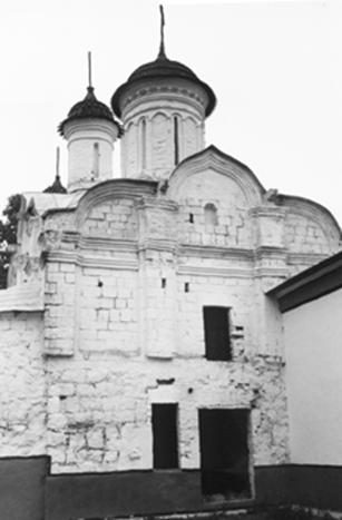 Церковь Зачатия Иоанна Предтечи на Городище. Общий вид.