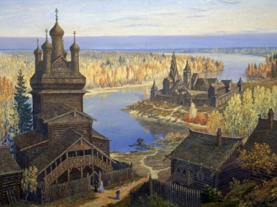 Папков А. А. Древнерусский приход, краткий очерк церковно-приходской жизни в восточной России до XVIII века и в западной России до XVII века.