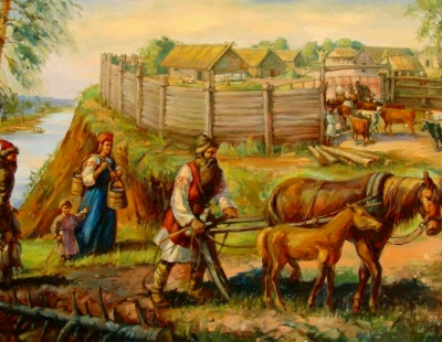 Папков А. А. Несколько замечаний по истории древнерусской общины.