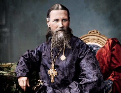 Арсений (Жадановский), епископ. Отец Иоанн Кронштадтский.